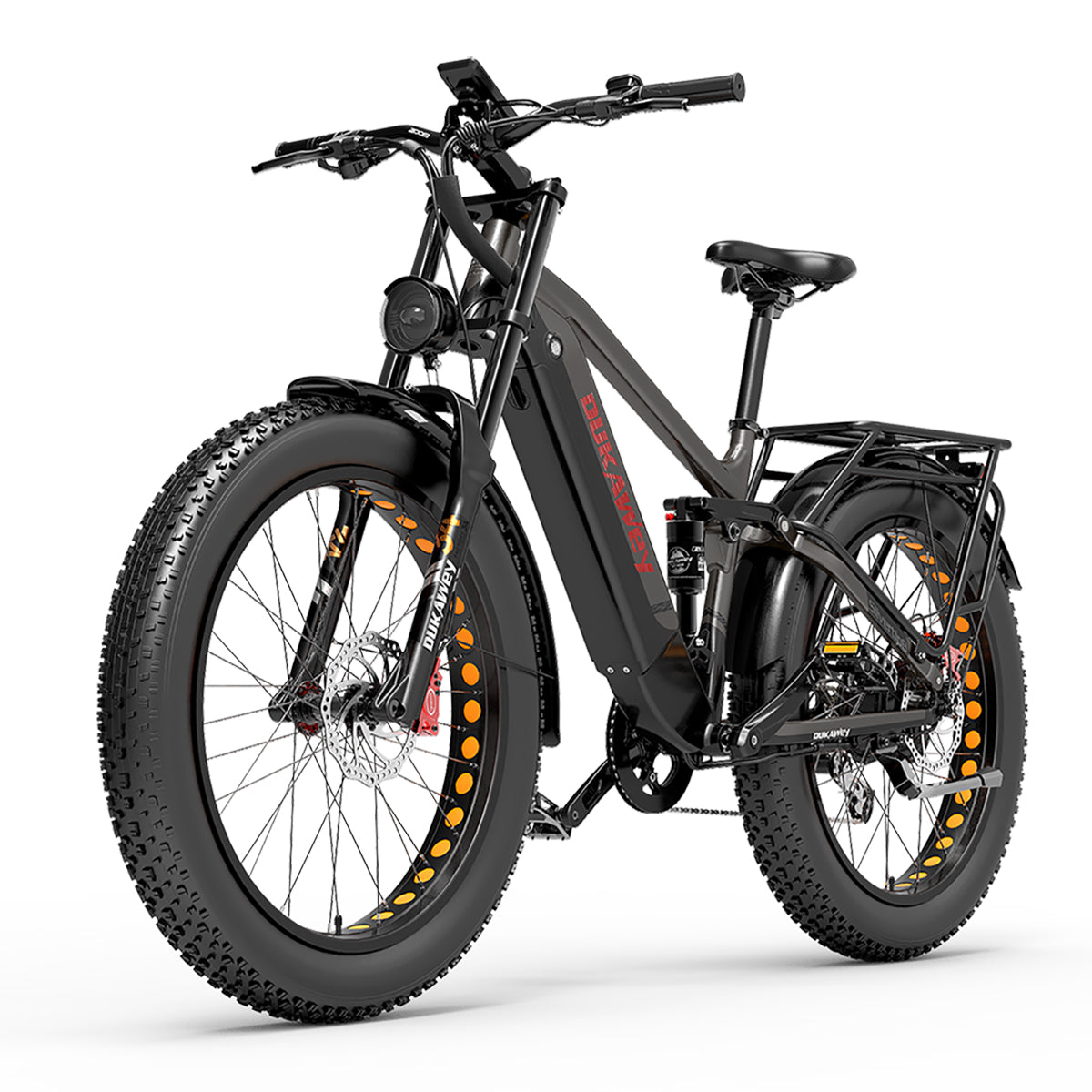 LANKELEISI Dukawey Silvertip8 52V 20Ah 1000W Fat Tire Electric Bike.