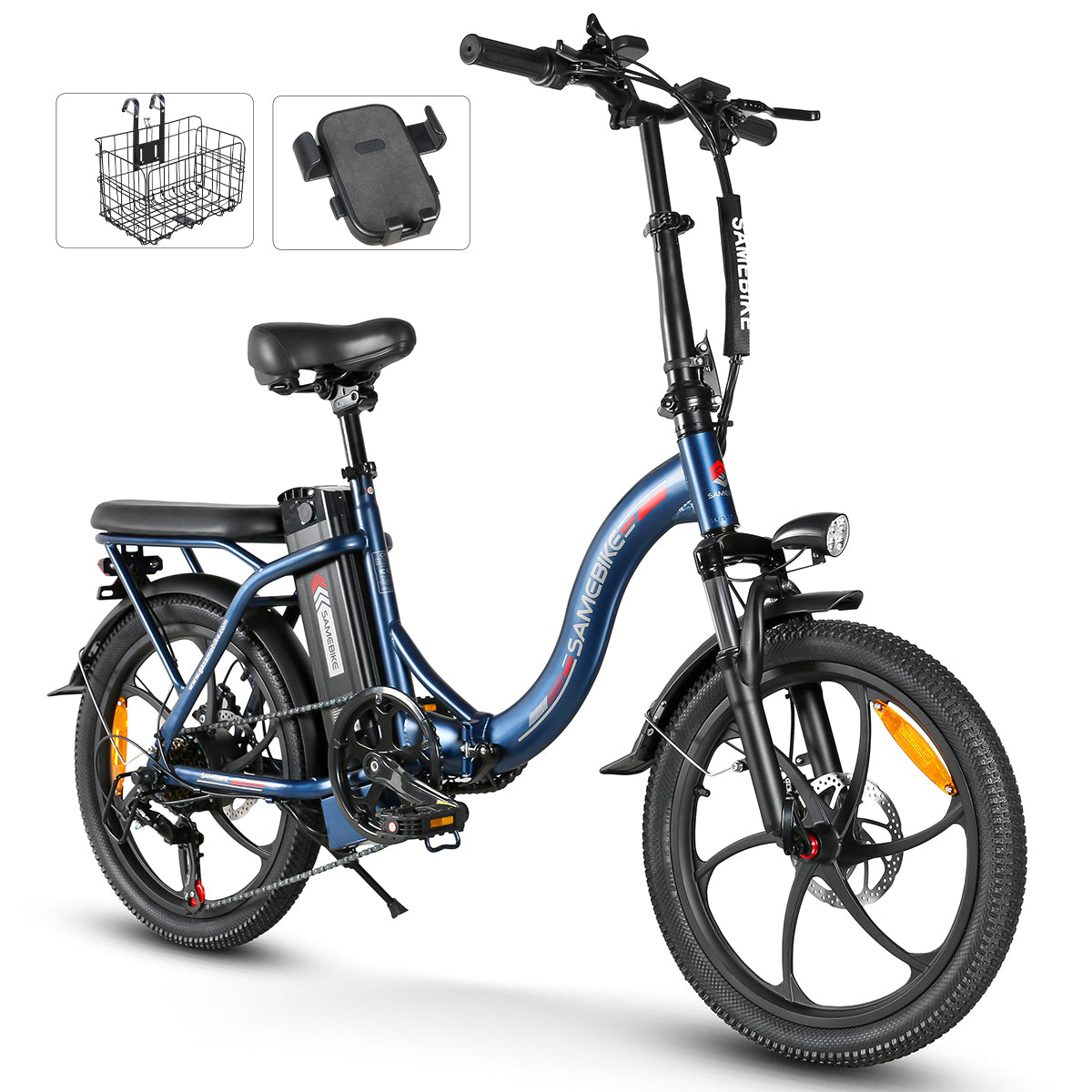 SAMEBIKE CY20 Tragbares Pendler-Elektro fahrrad