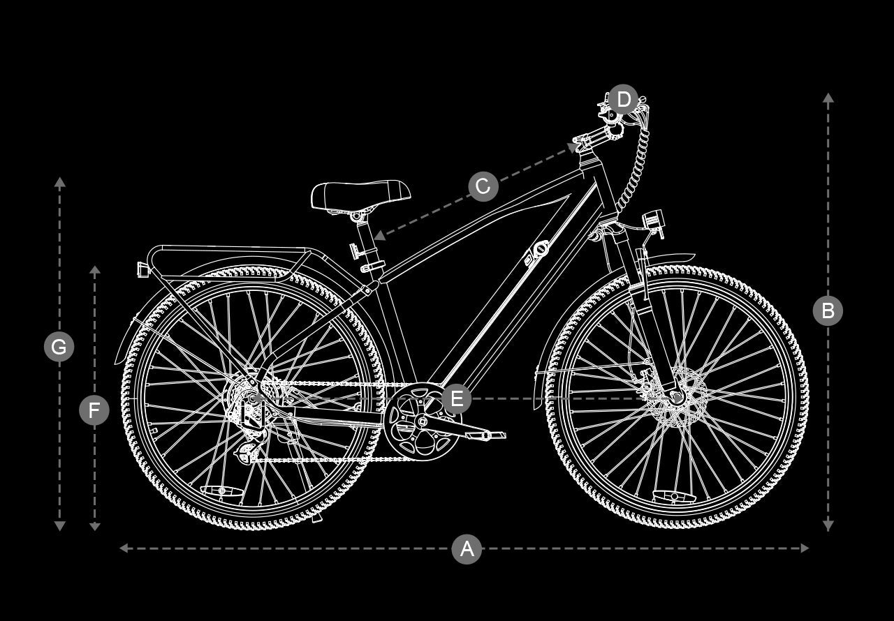 DYU C1 350W Elektro fahrrad