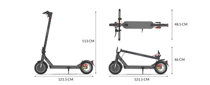 5TH WHEEL V30 Pro Opvouwbare Elektrische Scooter