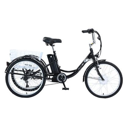 GOGOBEST GF100 350W Bicicleta de carga elétrica de três rodas