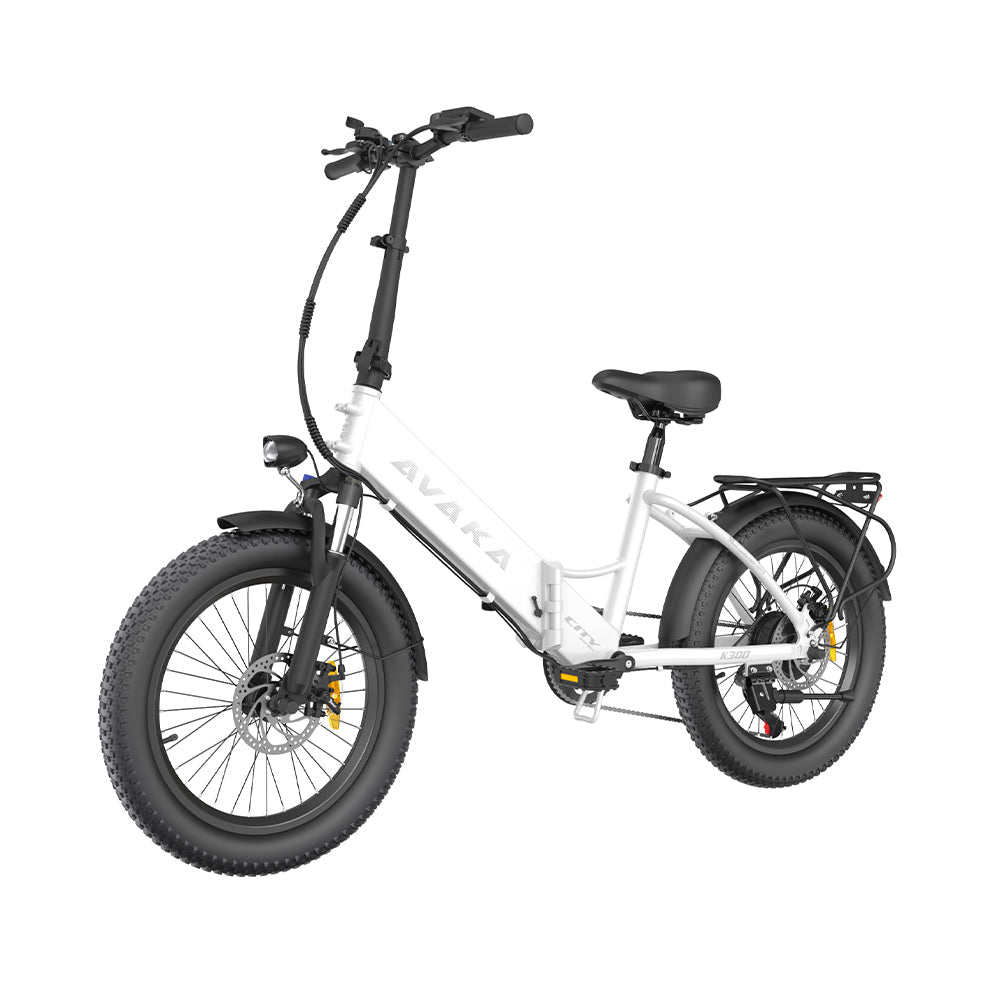 AVAKA BZ20 Plus Bicicleta elétrica dobrável para cidade 25 km/h (e-bike)