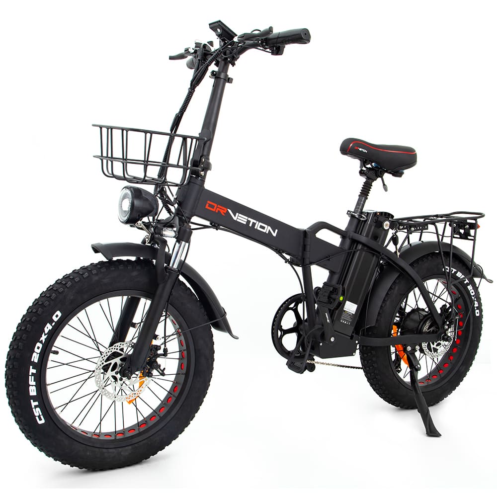 DrVetion AT20 750W Fat Bike Electric Bicycle 45km/h