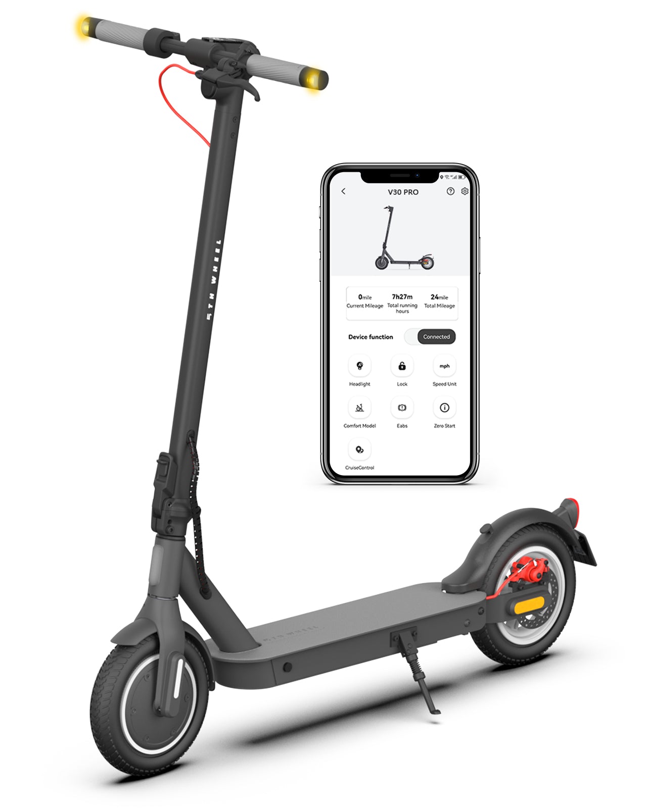 5TH WHEEL V30 Pro Foldable Electric Scooter