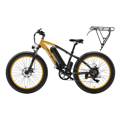 GOGOBEST GF600 1000W Mountain Ebike 110km 25km/u.