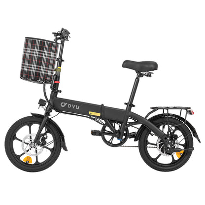 DYU A1F 16 polegadas 36V 250W bicicleta elétrica dobrável