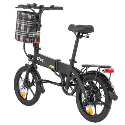 DYU A1F 16 polegadas 36V 250W bicicleta elétrica dobrável