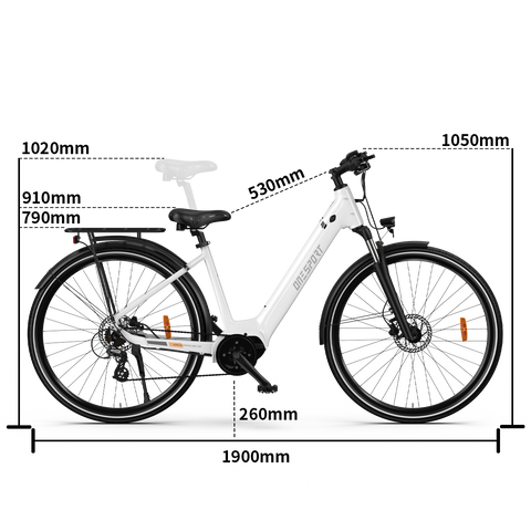 OneSport OT07 Mid-Drive Electric Commuter Bike