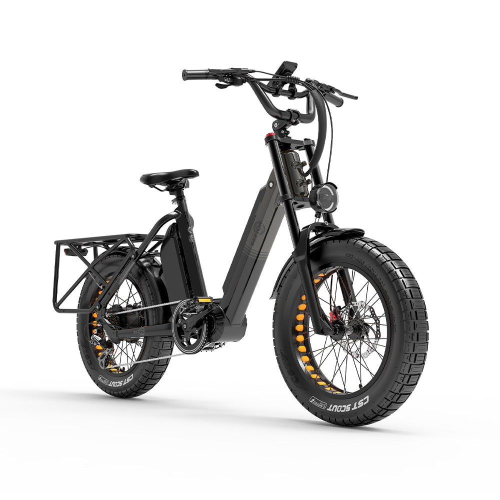 Vélo pliant de montagne électrique Bezior X500 Pro 100 km 25 km/h