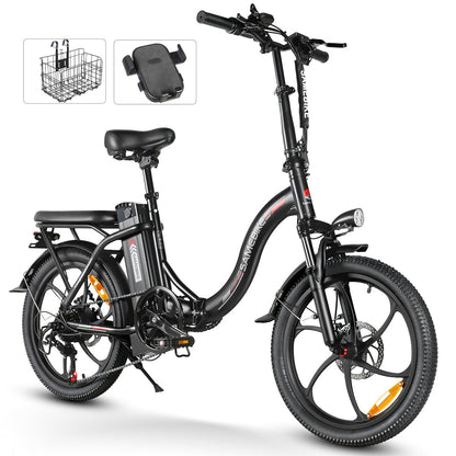 SAMEBIKE CY20 Tragbares Pendler-Elektro fahrrad