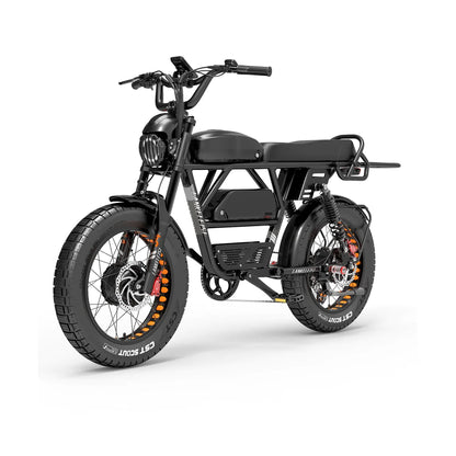 LANKELEISI X-Black Knight 2000W Electric Bike