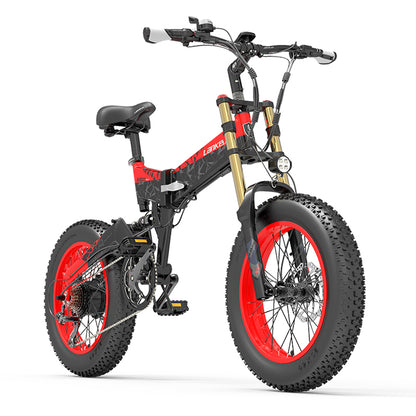 LANKELEISI X3000 Plus-UP vélo électrique 20 * 4,0 pouces Fat Tire Snow e-Bike