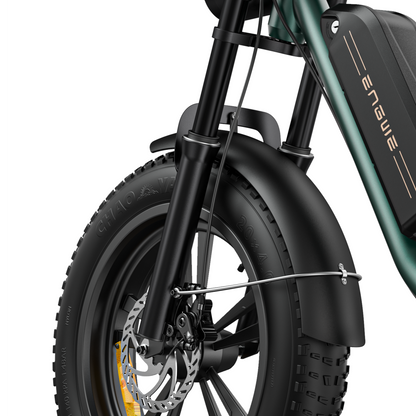 ENGWE M20 1000W Electric Fat Bike 20 * 4.0 '' Fat Tires 48V Shimano 7-Speed Gears