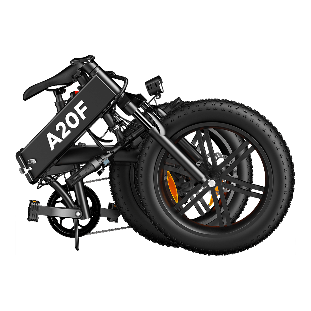 ADO A20F + ebike pieghevole per pneumatici grassi con Throtte