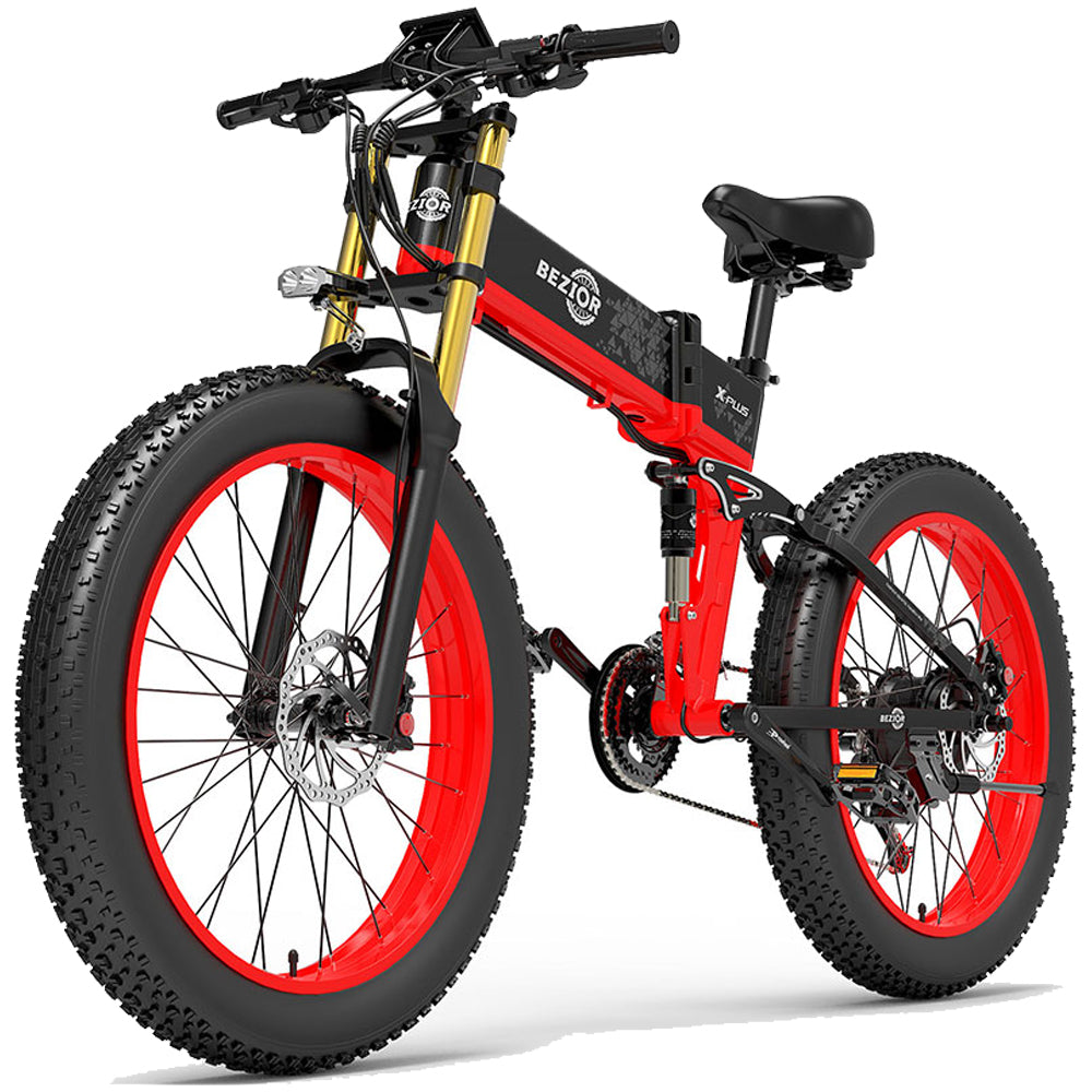 VTT lectrique pliant Bezior X Plus 1500W 60km 25km h