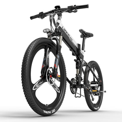 LANKELEISI XT750 Mountain Bike Elettrica Versione Sportiva