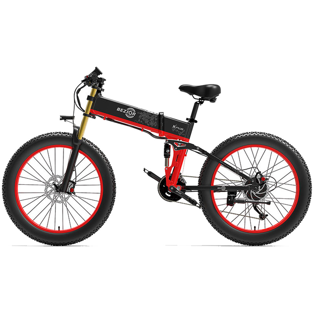 VTT lectrique pliant Bezior X Plus 1500W 60km 25km h