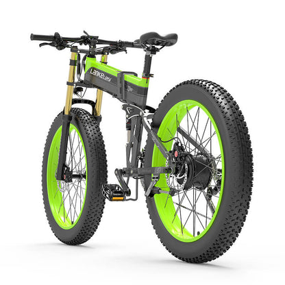 LANKELEISI XT750 PLUS BIG FORK Fat Tire Vélo de montagne électrique