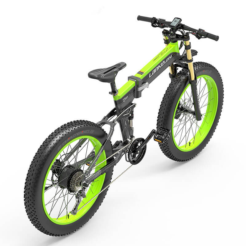 LANKELEISI XT750 PLUS BIG FORK Mountain bike elettrica per pneumatici grassi
