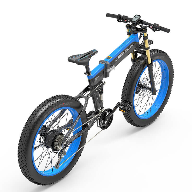 LANKELEISI XT750 PLUS BIG FORK Mountain bike elettrica per pneumatici grassi